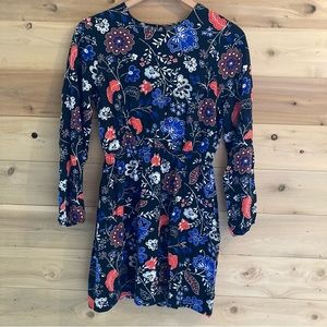 Old Navy long sleeve elastic waist floral dress